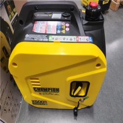 CALIFORNIA AS-IS CHAMPION PORTABLE 2500 STARTING WATT'S,1850 RUNNING WATT'S INVERTER GENERATOR