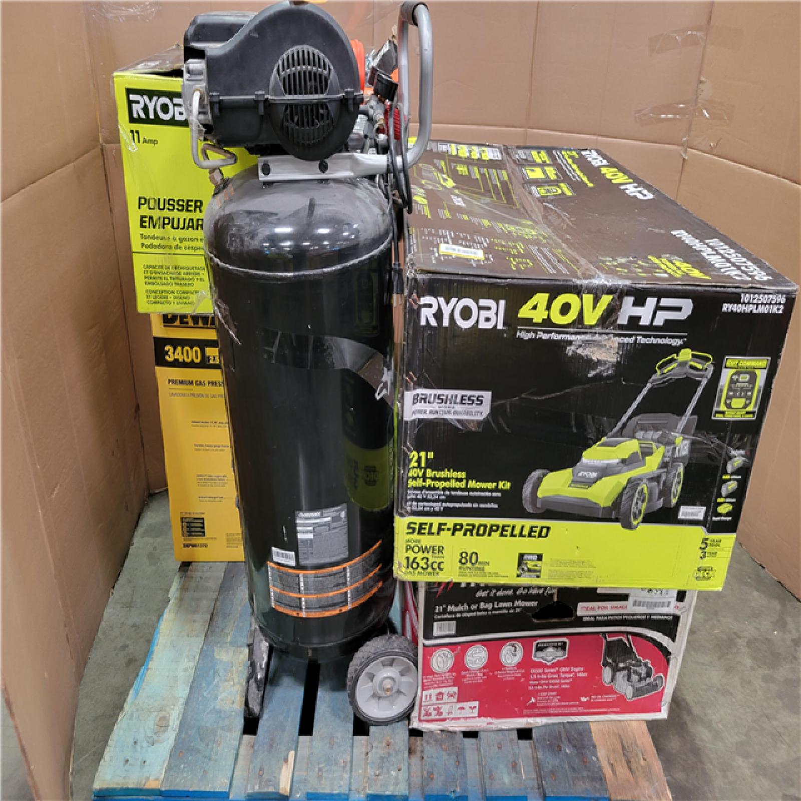 CALIFORNIA AS-IS OUTDOOR POWER EQUIPMENT