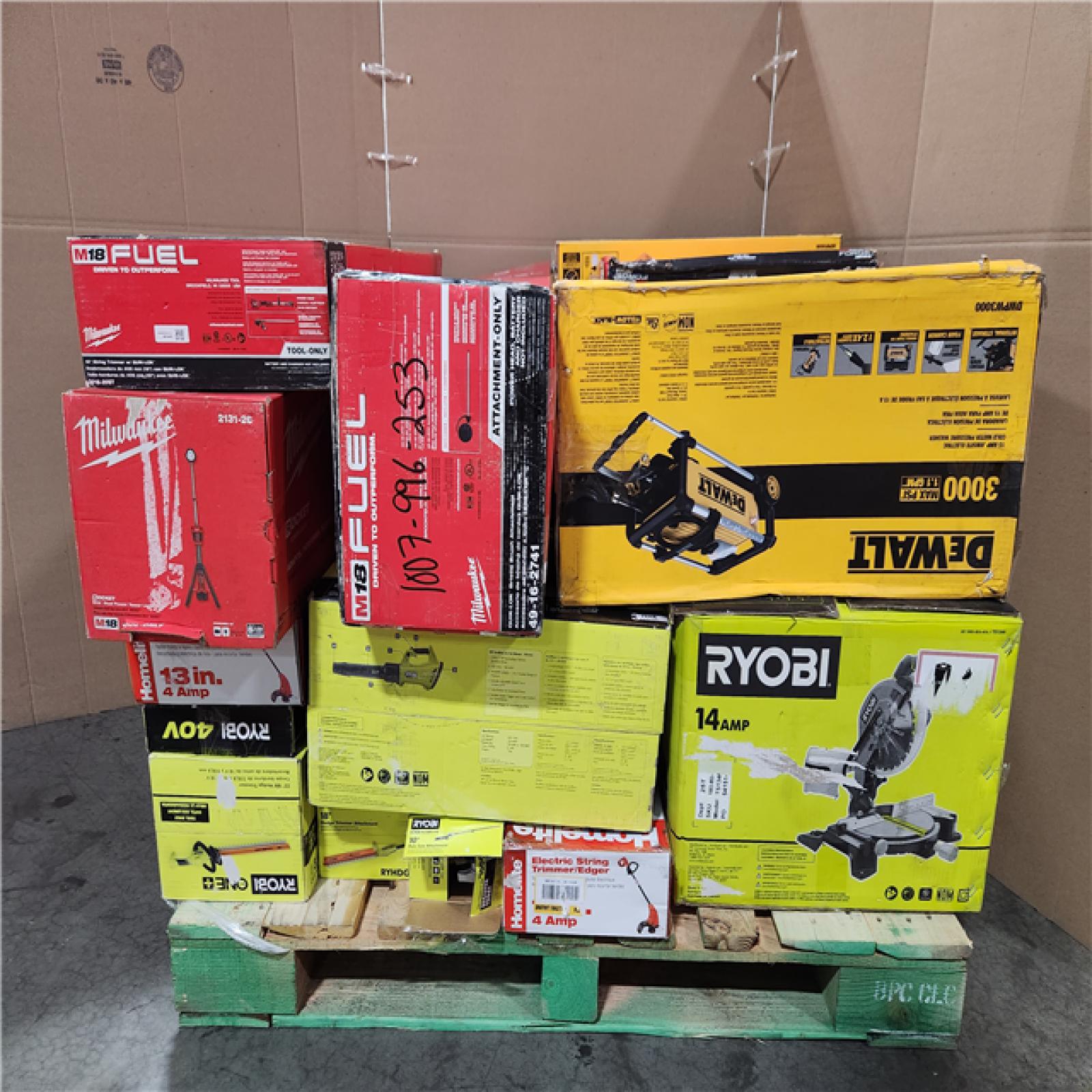 CALIFORNIA AS-IS TOOL PALLET