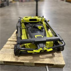 Dallas Location - As-Is RYOBI 80V HP Brushless Battery Cordless Electric 30 in. Multi-Blade Lawn Mower with Battery and Charger
