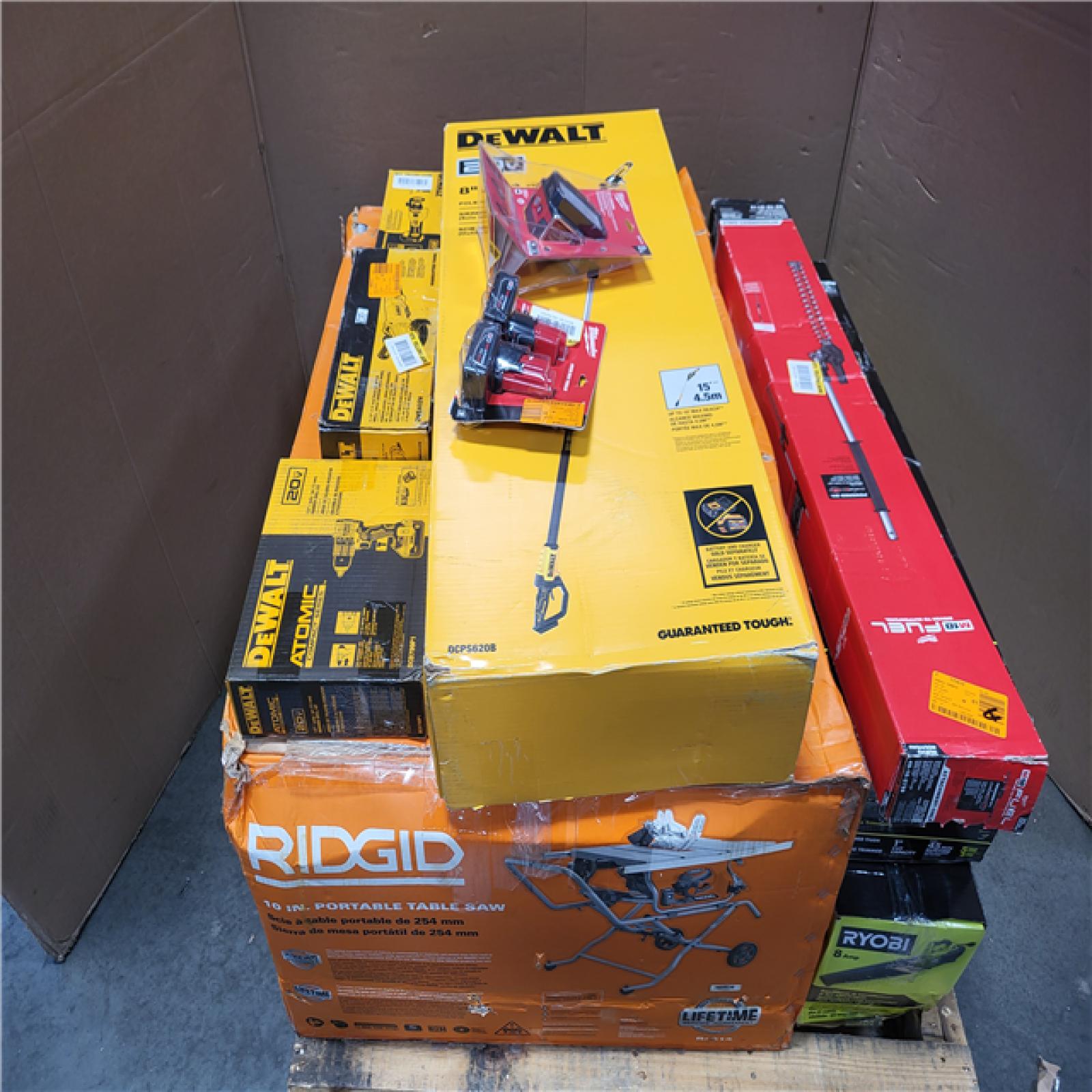CALIFORNIA AS-IS TOOL PALLET