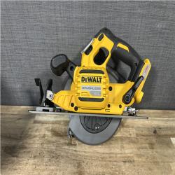 Houston Location AS-IS DEWALT FLEXVOLT 60V MAX Cordless Brushless 7-1/4 in. Circular Saw with Brake (Tool Only)