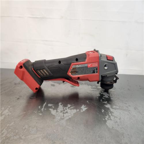AS-IS- Milwaukee FUEL 18-Volt Lithium-Ion Brushless Cordless 4-1/2 in./5 in. Grinder W/Paddle Switch (Tool-Only)