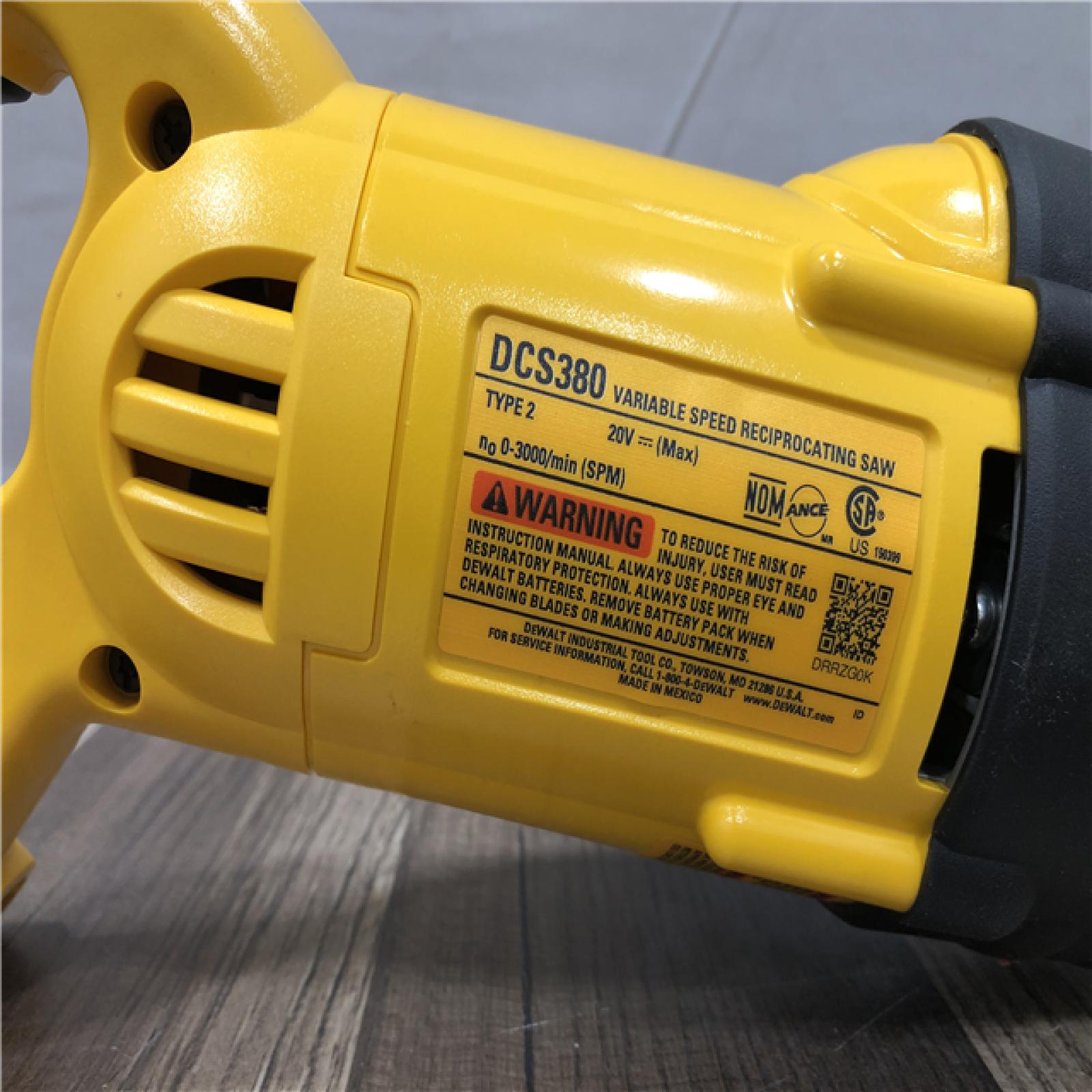 AS-IS DEWALT 20V MAX Cordless Reciprocating Saw (Tool Only)