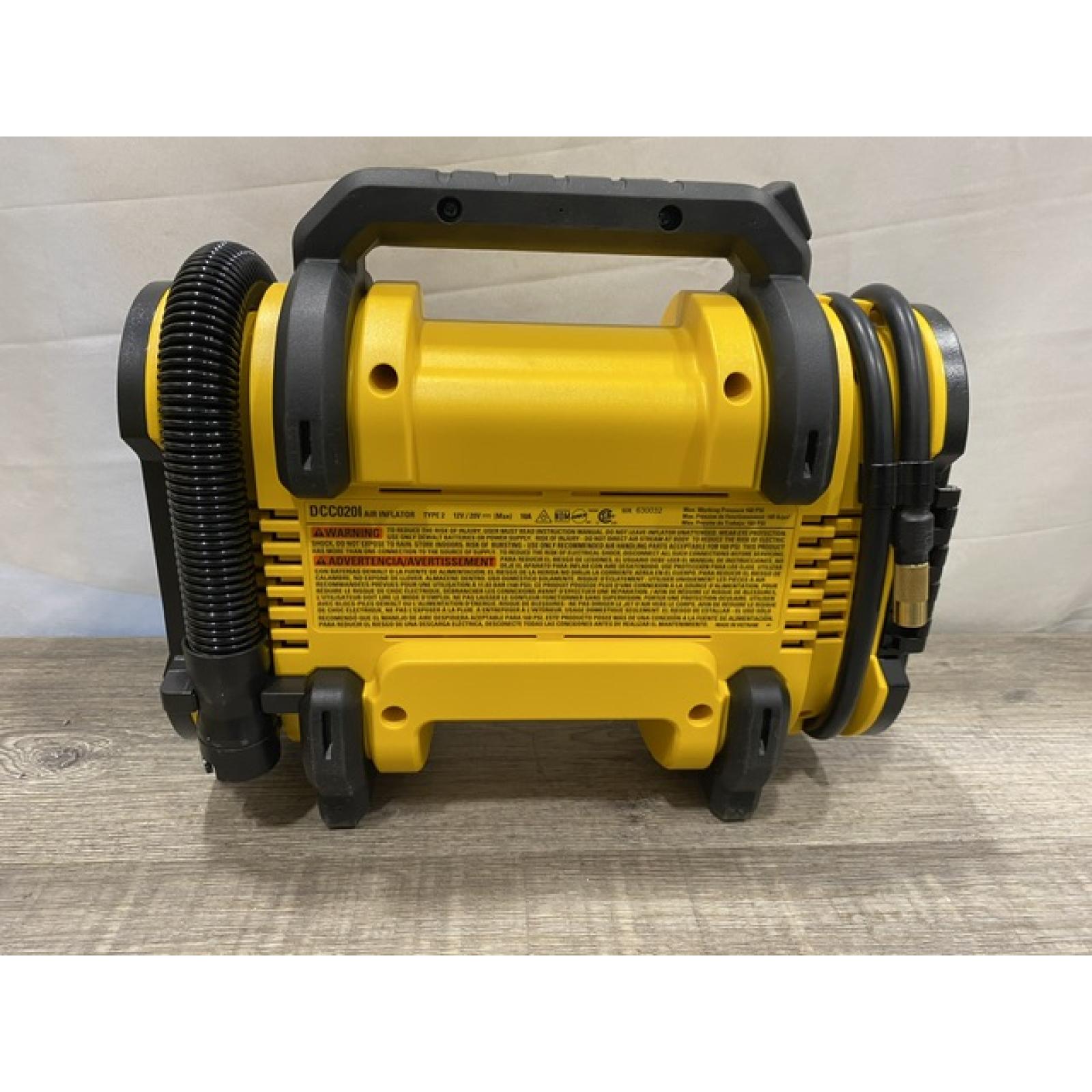 AS-IS DEWALT 20V MAX Cordless Electric Portable Inflator (Tool Only)