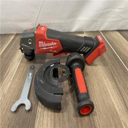 AS-IS Milwaukee M18 FUEL 18V Lithium-Ion Brushless Cordless 4-1/2 in./5 in. Grinder w/Paddle Switch (Tool-Only)