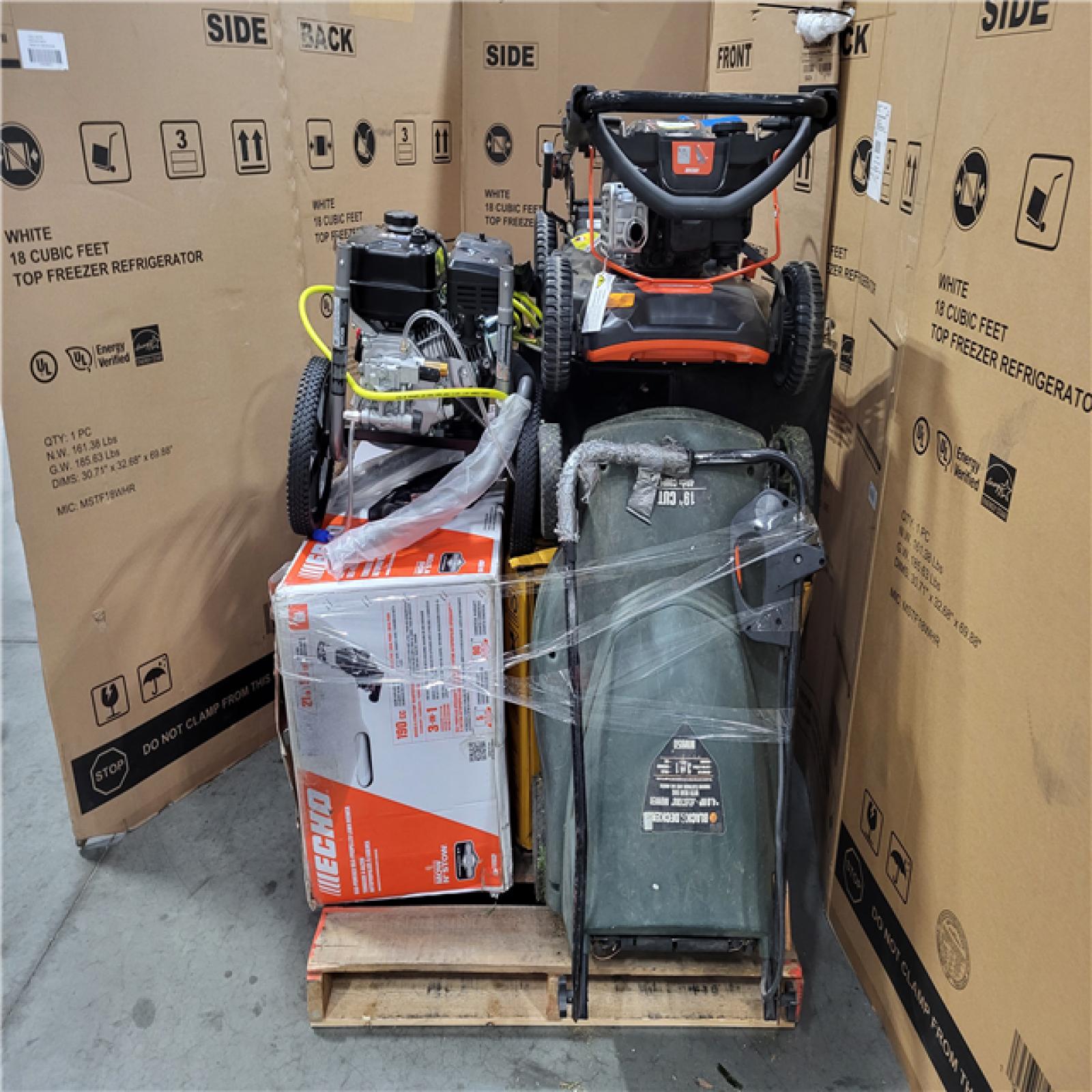 California AS-IS Outdoor Power Equipment