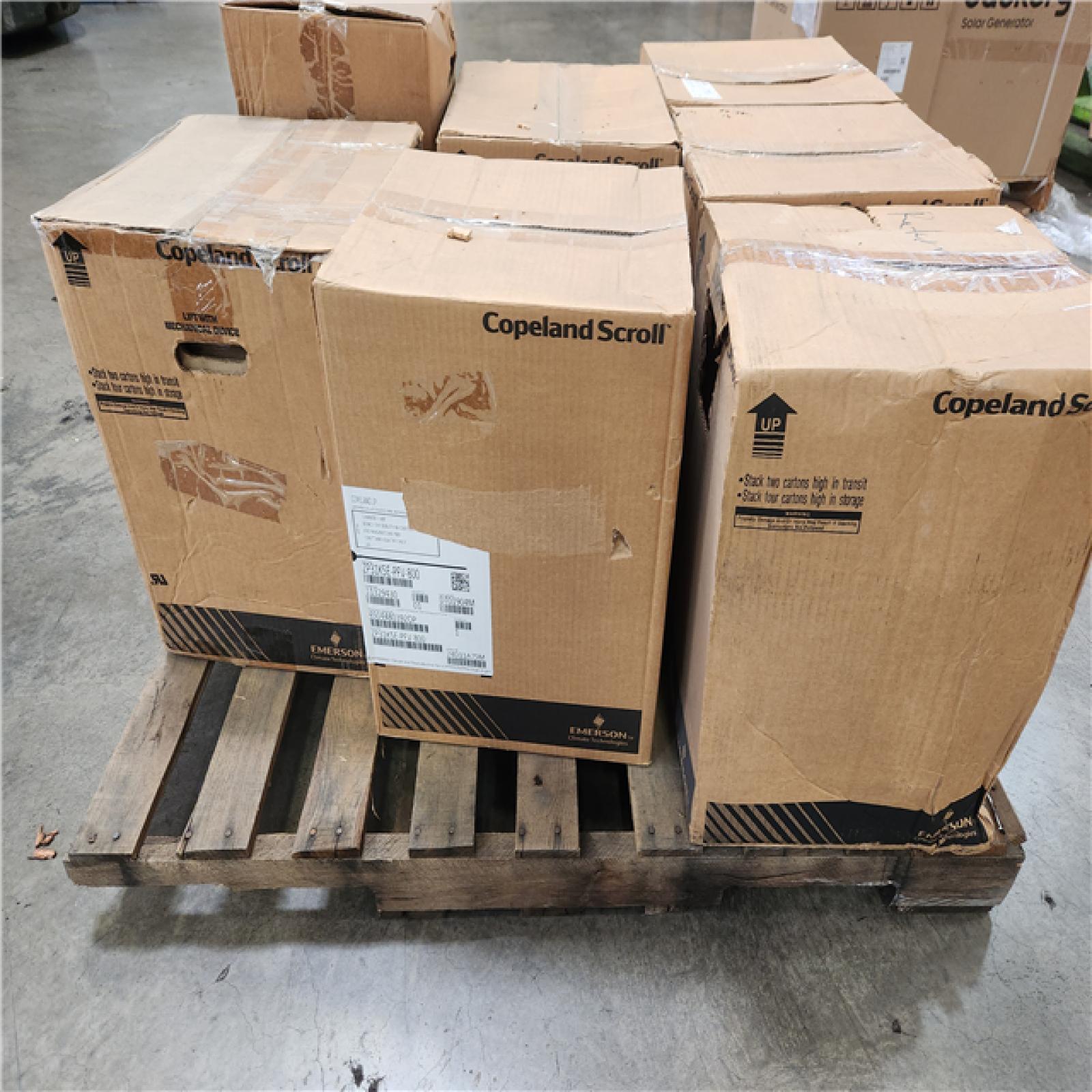 Phoenix NEW EMERSON Copeland Air Compressor Pallet (6-Total)