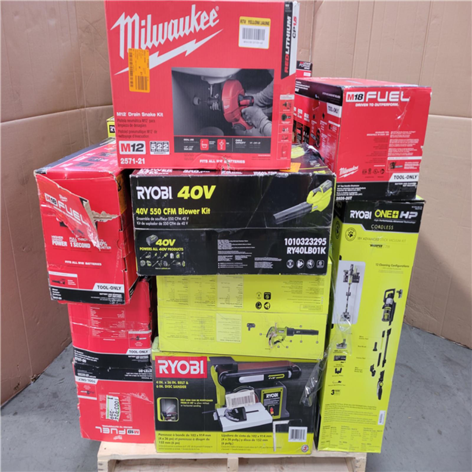 CALIFORNIA AS-IS TOOL PALLET