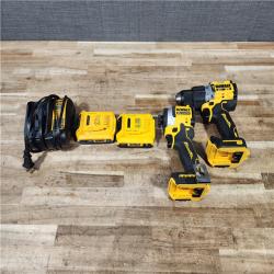 HOUSTON LOCATION - AS - IS DEWALT 2 TOOL COMBO KIT W/ (2) BATTERY & CHARGER