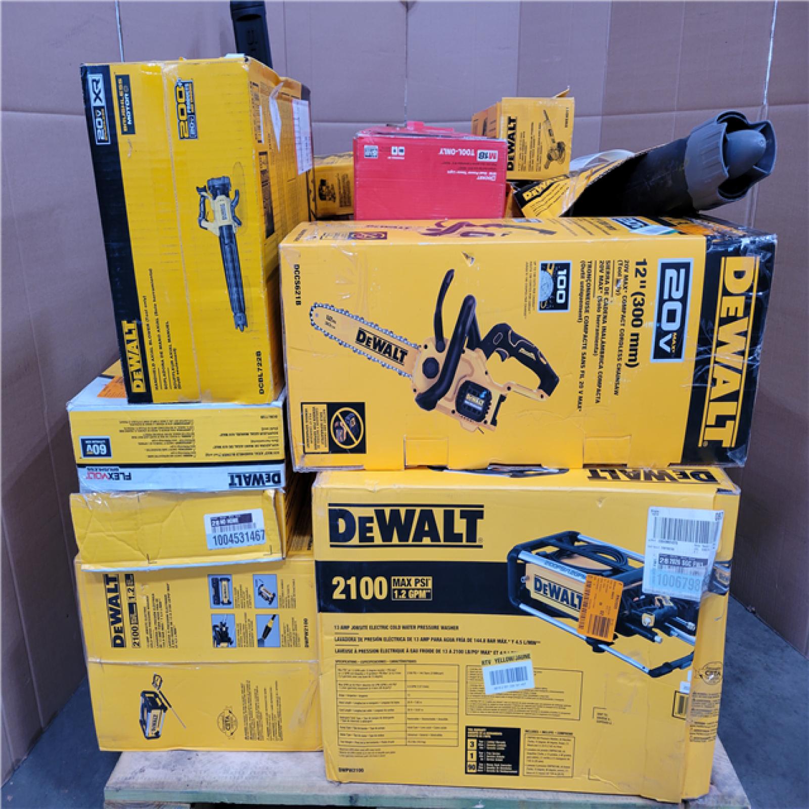 CALIFORNIA AS-IS TOOL PALLET