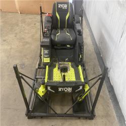 Houston Location AS IS - Ryobi 80v 30in  Cutting Width Riding Mower