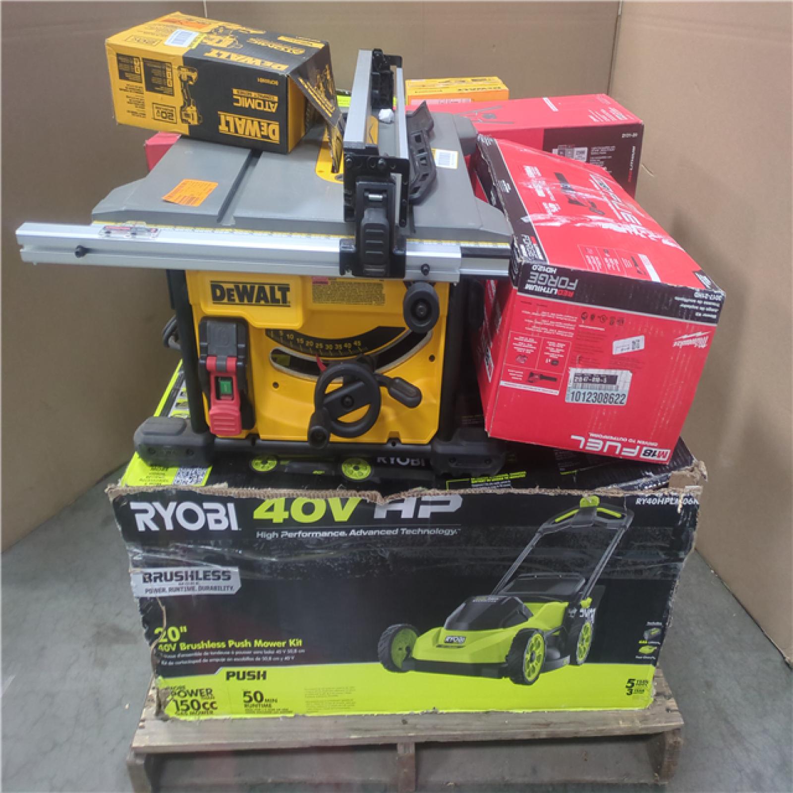 CALIFORNIA AS-IS TOOL PALLET