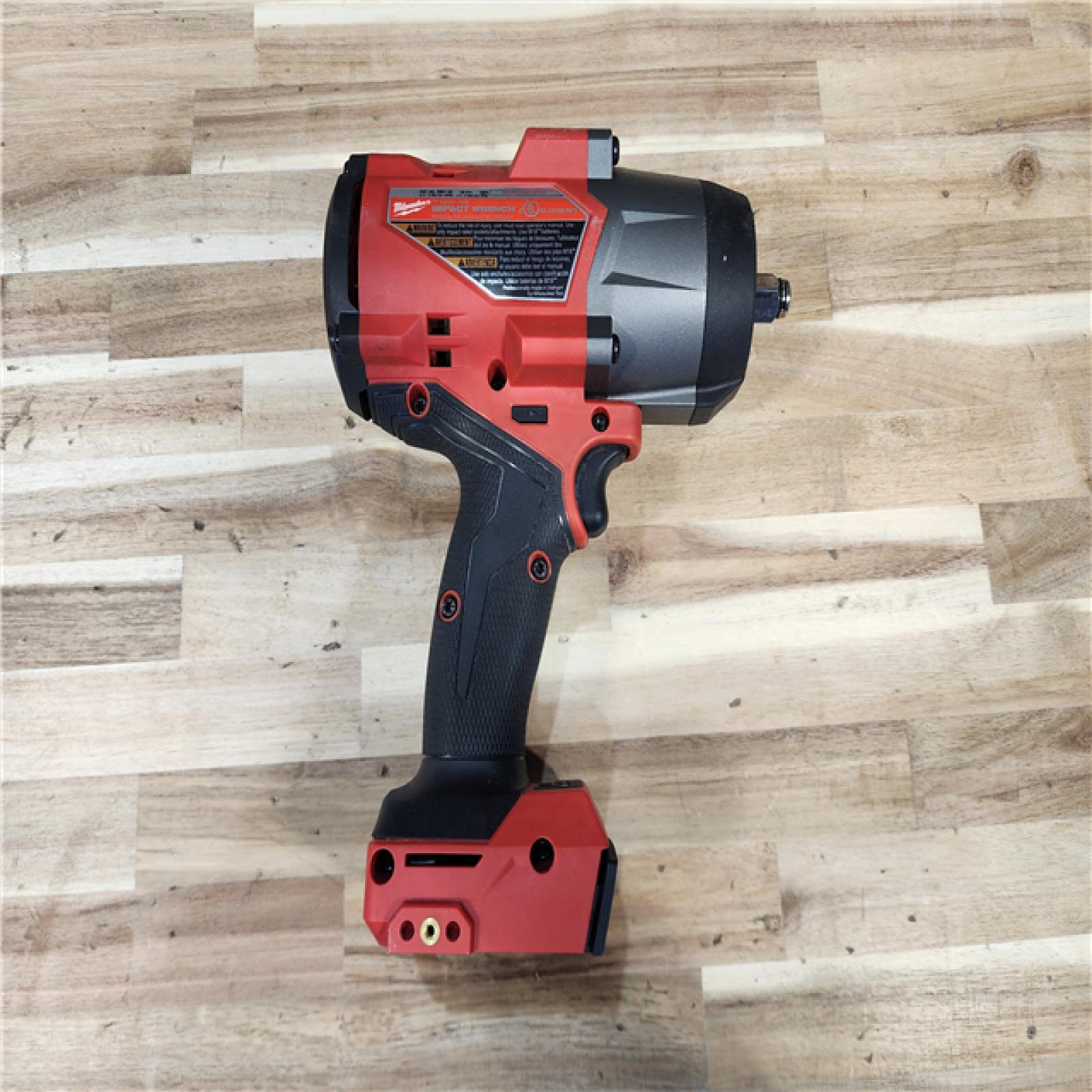 HOUSTON LOCATION - AS-IS Milwaukee  FUEL 18V Lithium-Ion Brushless Cordless 1/2 in. Impact Wrench with Friction Ring (Tool-Only)