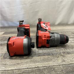 AS-IS Milwaukee FUEL 18V Lithium-Ion Brushless Cordless Hammer Drill and Impact Driver Combo Kit