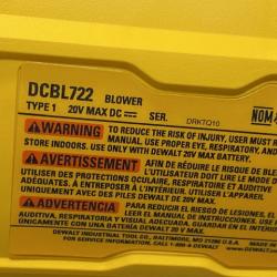 AS-IS DEWALT 20V MAX Brushless Cordless Handheld Leaf Blower (Tool Only)