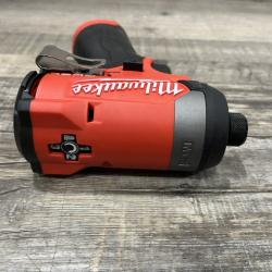 AS-IS Milwaukee FUEL 12-Volt Lithium-Ion Brushless Cordless Hammer Drill and Impact Driver Combo Kit