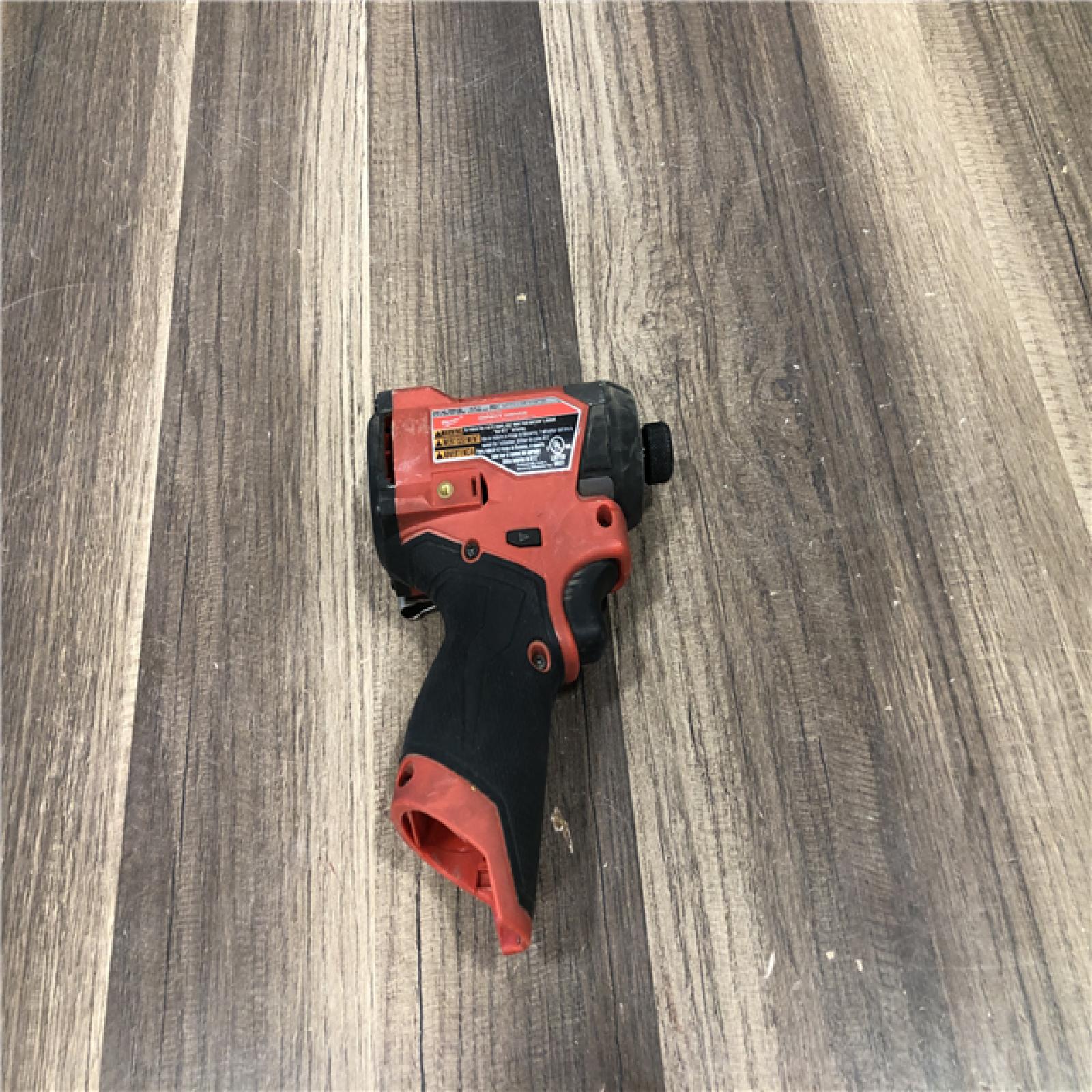 AS-IS Milwaukee FUEL 12V Lithium-Ion Brushless Cordless 1/4 in. Hex Impact Driver (Tool-Only)