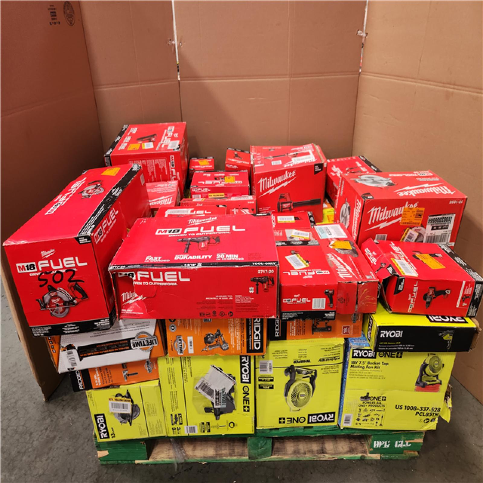 CALIFORNIA AS-IS TOOL PALLET