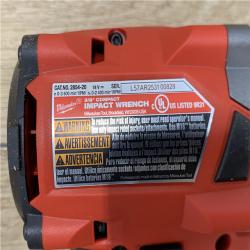AS-IS Milwaukee FUEL GEN-3 18V Lithium-Ion Brushless Cordless 3/8 in. Compact Impact Wrench with Friction Ring (Tool-Only)
