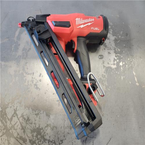 AS-IS- Milwaukee M18 FUEL 15 Ga. 18 Volt Brushless Angled Finish Nailer