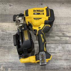 AS-IS DEWALT 20V MAX 15-Degree Electric Cordless Roofing Nailer (Tool Only)