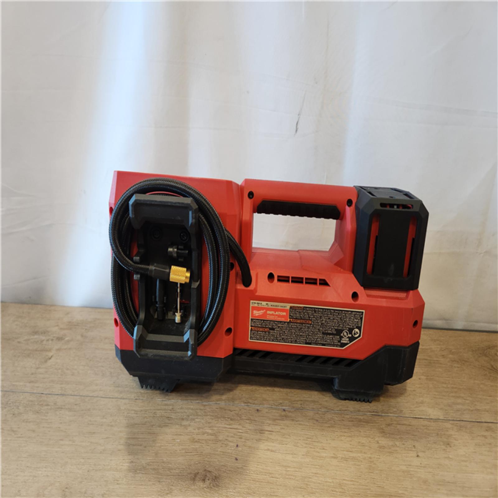 AS-IS- MILWAUKEE  18-Volt Lithium-Ion Cordless Inflator (Tool-Only)