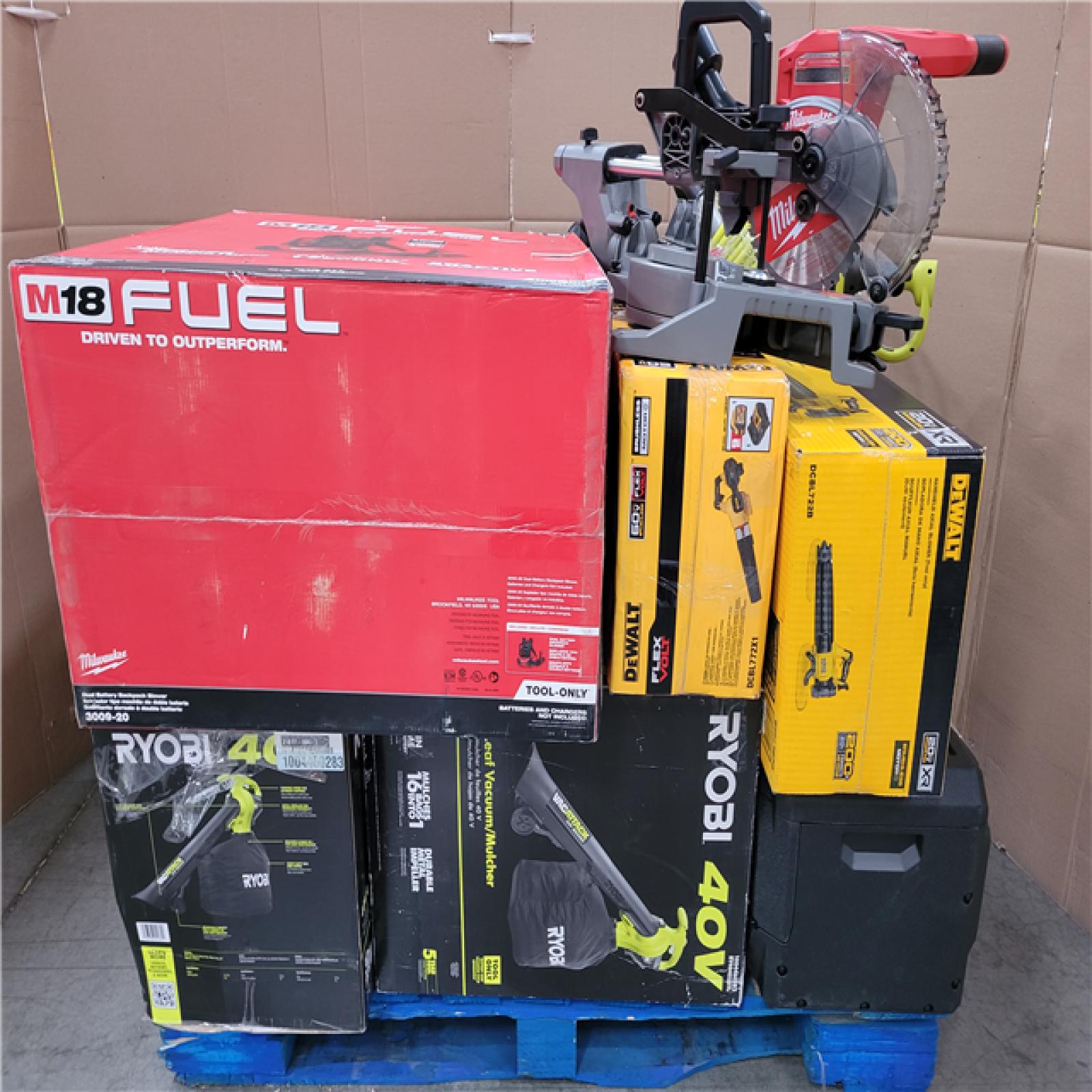 CALIFORNIA AS-IS TOOL PALLET