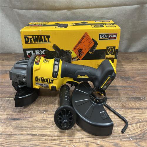 AS-IS DEWALT 60V MAX Cordless Brushless 4.5 in. to 6 in. Small Angle Grinder with Kickback Brake (Tool Only)