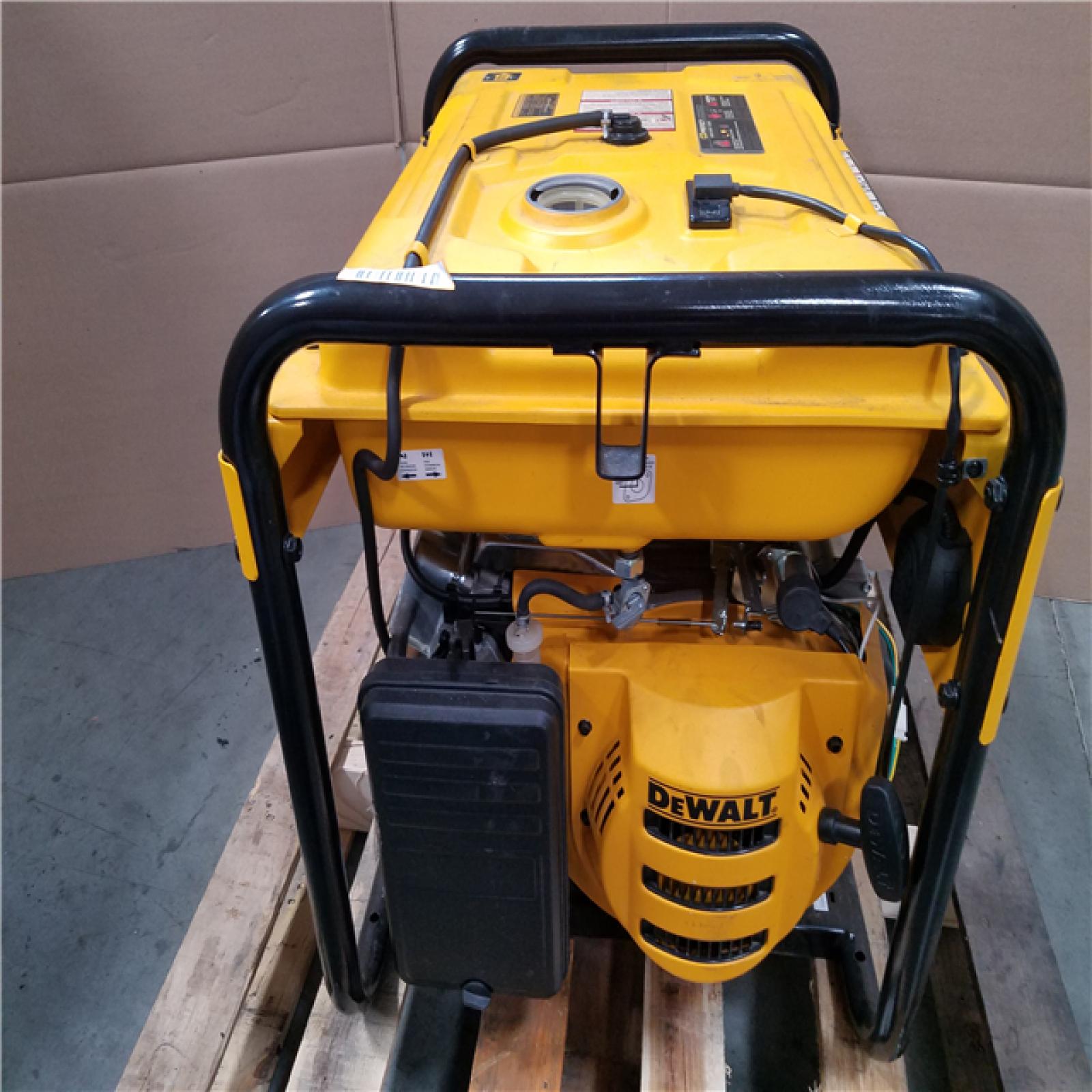 CALIFORNIA AS-IS DEWALT 8000 WATT GENERATOR