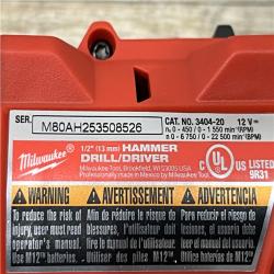 AS-IS Milwaukee FUEL 12-Volt Lithium-Ion Brushless Cordless Hammer Drill and Impact Driver Combo Kit