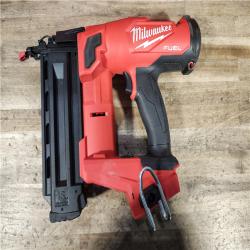 HOUSTON LOCATION - AS-IS Milwaukee FUEL 18-Volt Lithium-Ion Brushless Cordless Gen II 18-Gauge Brad Nailer (Tool-Only)