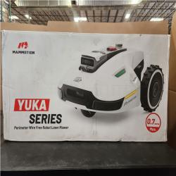 Phoenix NEW MAMMOTION Yuka 3000 12.6 in. Robot Lawn Mower (0.75 Acre)  Adjustable Cutting Height (1.2 in. - 4 in.)  All Terrain  AI Vision