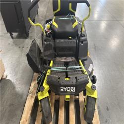 CALIFORNIA AS-IS RYOBI ZR3 80v BRUSHLESS SIT DOWN MOWER