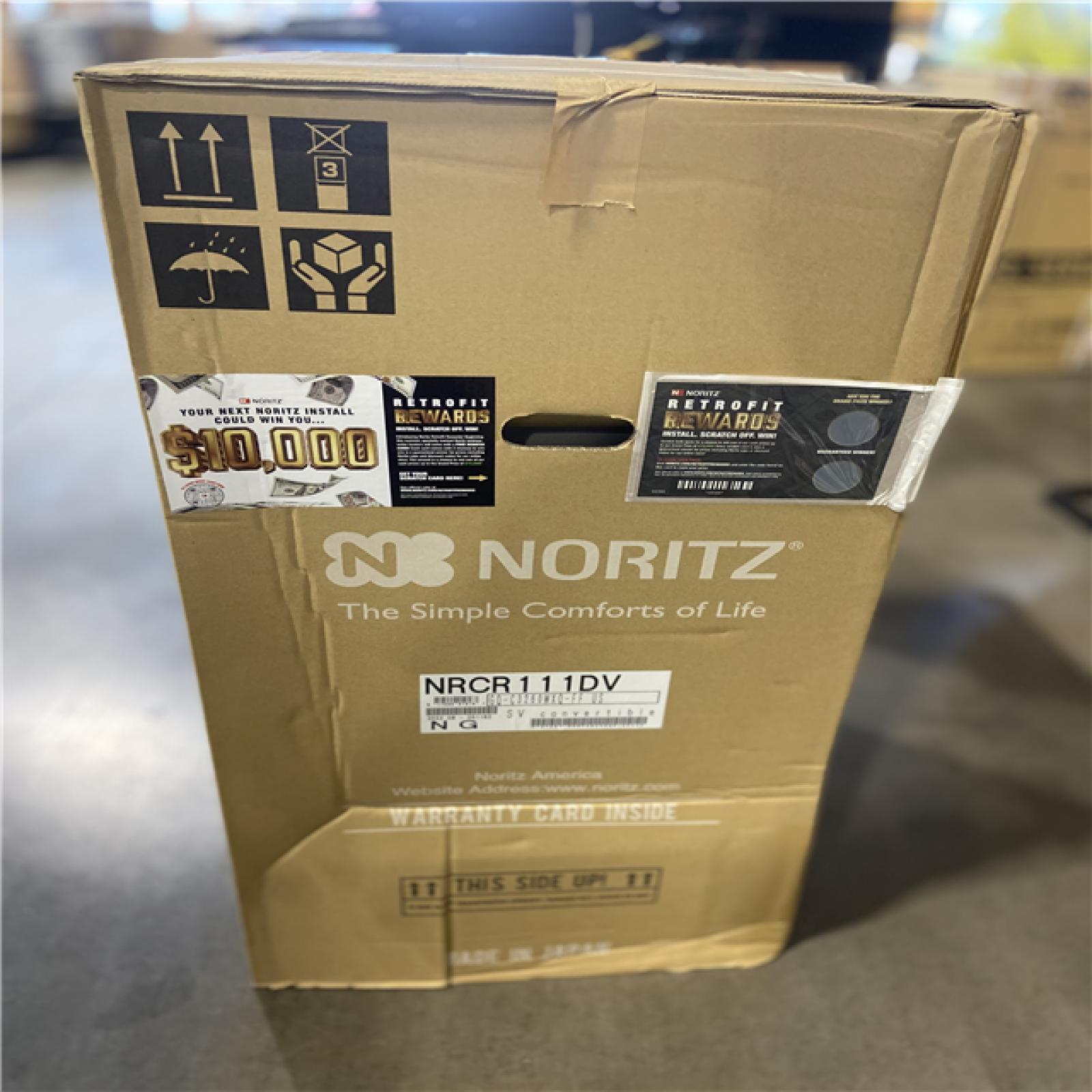 NEW! - Noritz 11.1 Gpm 199.9k Btu Residential Natural Gas Tankless Water Heater