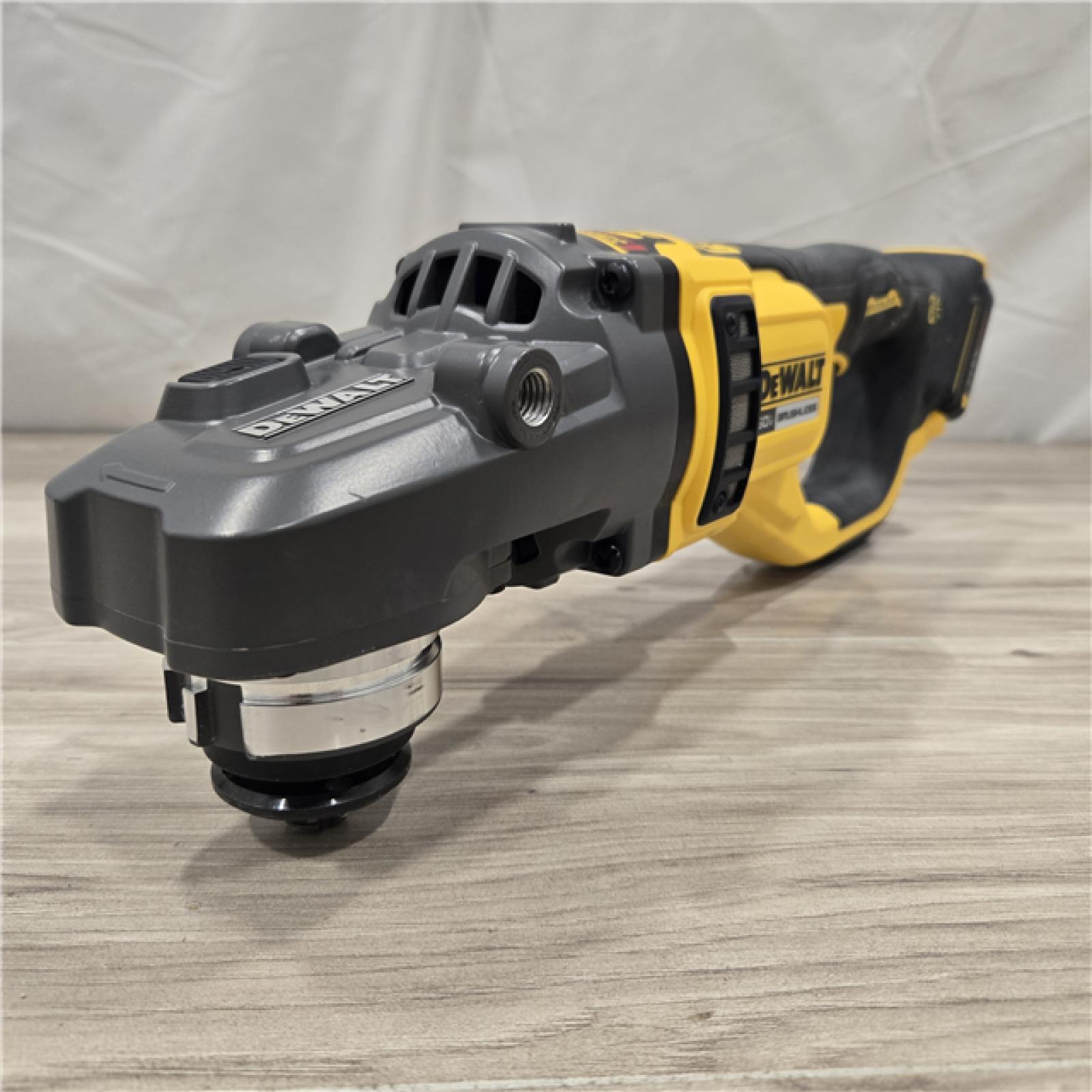 AS-IS Dewalt DCG460B 60V MAX 7 in. - 9 in. Cordless Large Angle Grinder (Tool Only)