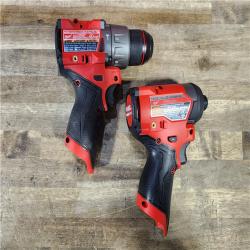 HOUSTON - LOCATION - AS-IS Milwaukee 3497-22 12V Brushless Hammer Drill and Impact Driver Combo Kit