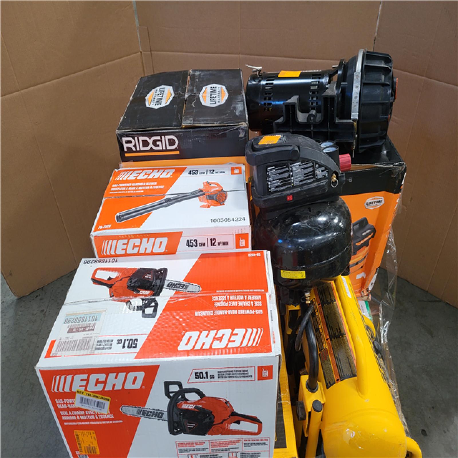 CALIFORNIA AS-IS OUTDOOR POWER EQUIPMENT