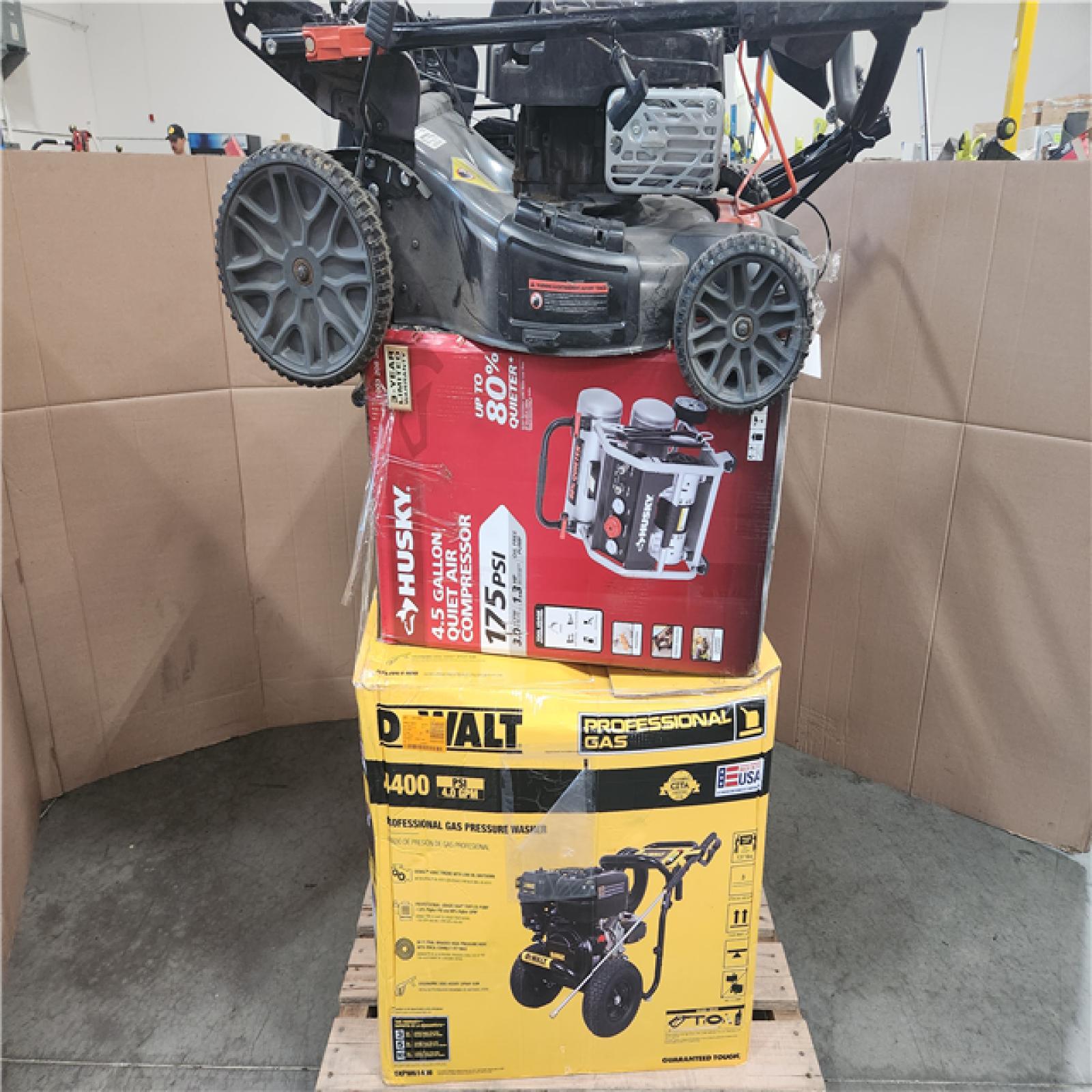 CALIFORNIA AS-IS OUTDOOR POWER EQUIPMENT