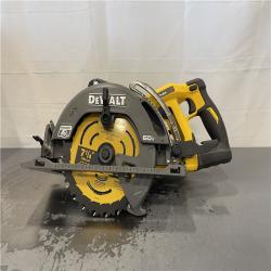 AS-IS- DEWALT FLEXVOLT 60V MAX Cordless Brushless 7-1/4 in. Wormdrive Style Circular Saw (Tool Only)