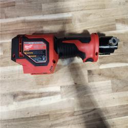 HOUSTON LOCATION - AS-IS Milwaukee 18V Lithium-Ion Cordless Short Throw Press Tool with 3 PEX Crimp Jaws Kit