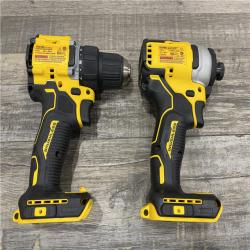 AS-IS DEWALT ATOMIC 20-Volt MAX Lithium-Ion Cordless Combo (2-Tool) Kit