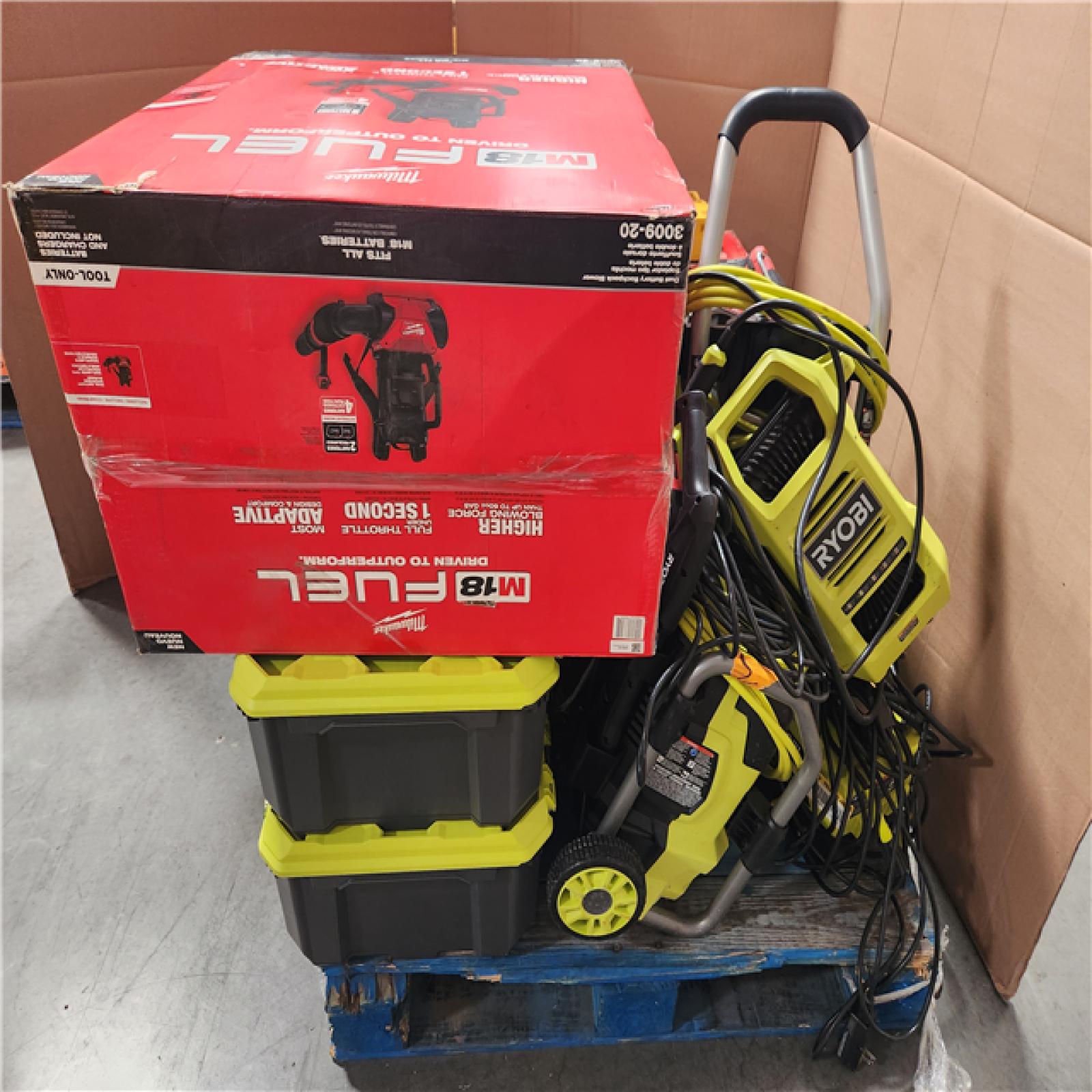 CALIFORNIA AS-IS TOOL PALLET