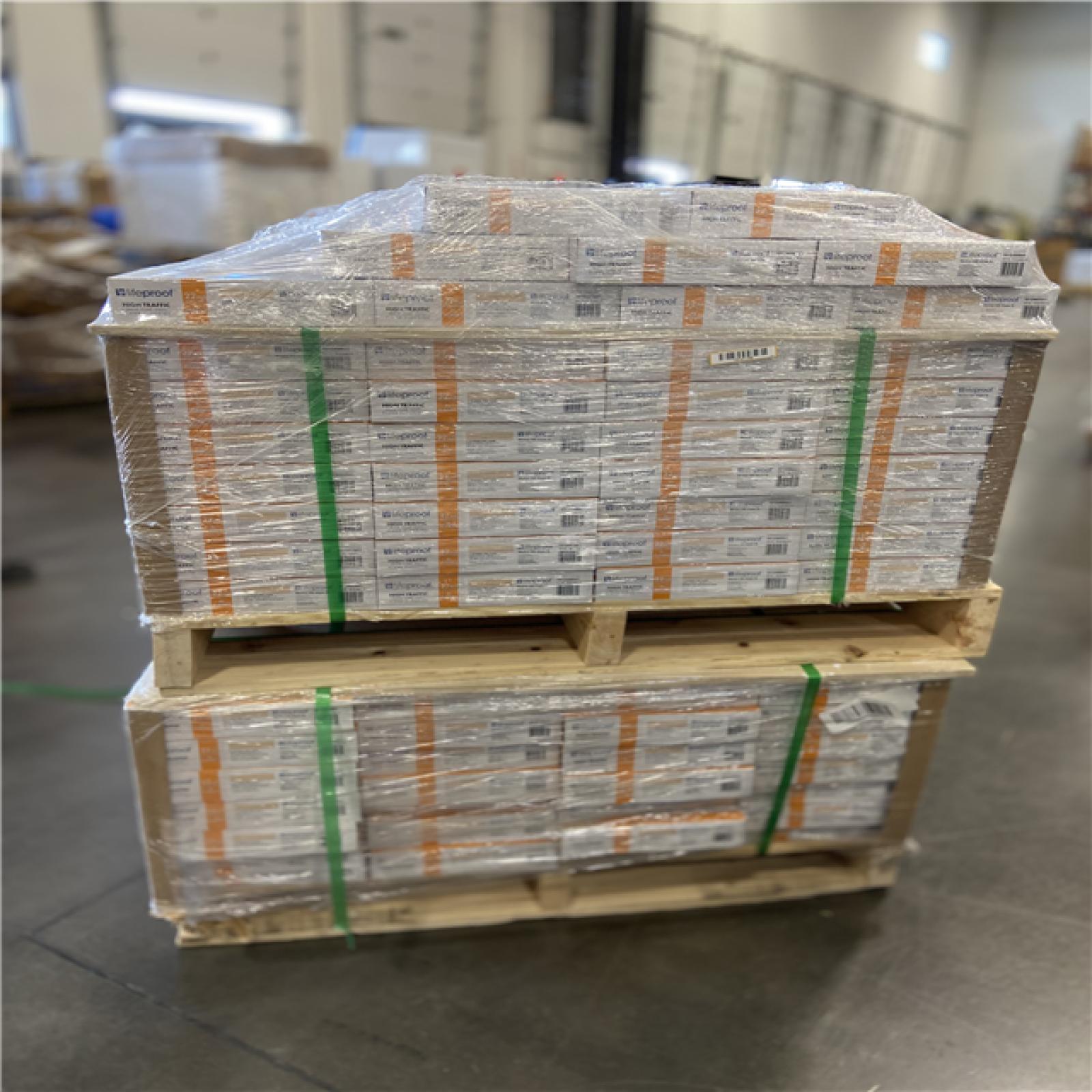 DALLAS LOCATION - Lifeproof Waukee Mill Maple 22 MIL x 8.7 in. W x 59 in. L Click Lock Waterproof Luxury vinyl Plank Flooring (25 sq. ft./Case) 65 CASES