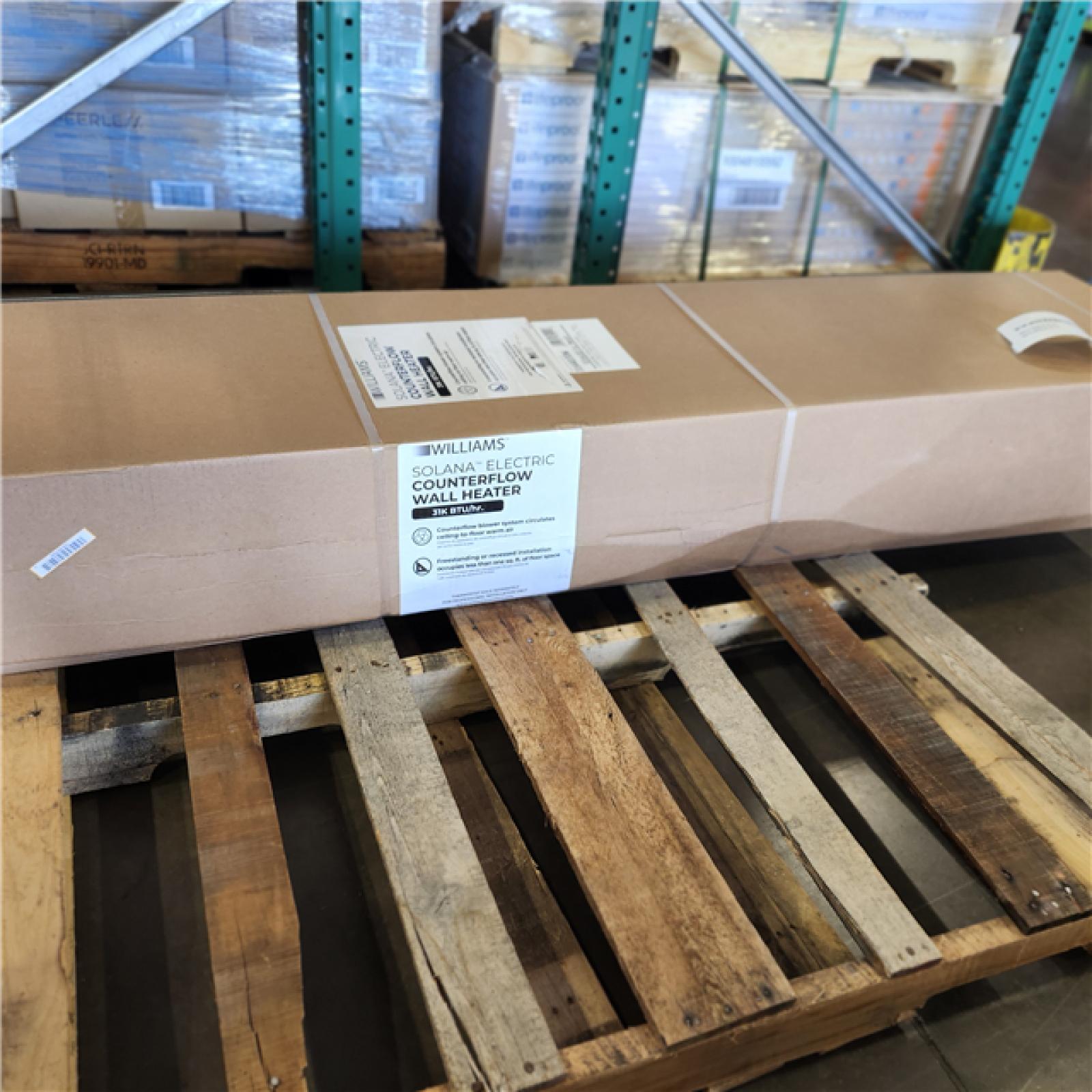 DALLAS LOCATION - Williams 31 400 BTU Unvented Counterflow Electric Furnace