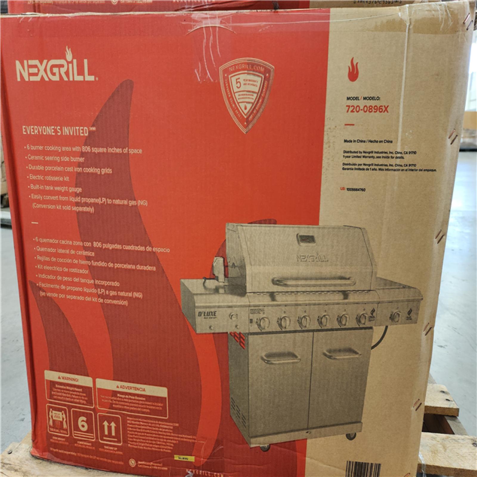 Phoenix Location NEW Nexgrill 6Burner Propane Gas Grill in Stainless