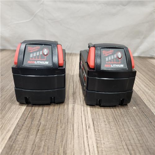 AS-IS Milwaukee M18 18-Volt Lithium-Ion XC Extended Capacity Battery Pack 3.0Ah (2-Pack)