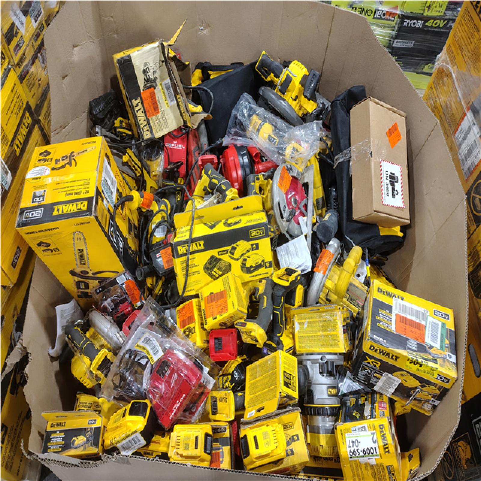 Pittston Location As-Is Power Tools Partial Truckload (15 Pallets) 7585-A