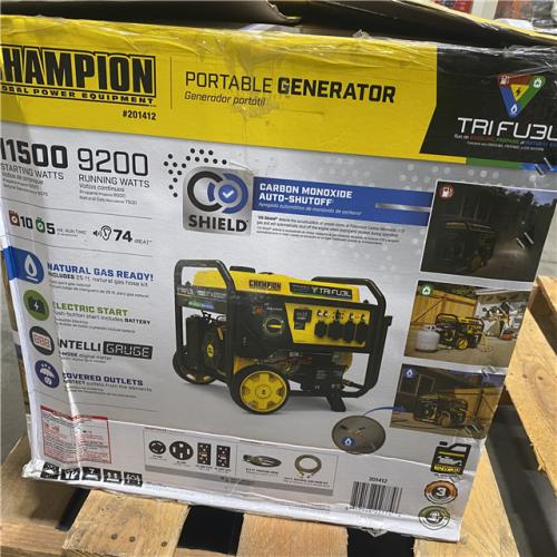 Dallas Location - As-Is Champion Power Equipment 11 500/9200-Watt Portable Generator
