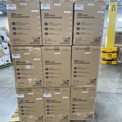 DALLAS LOCATION- Seasons 35 Pint Portable Dehumidifier PALLET (27 UNITS)